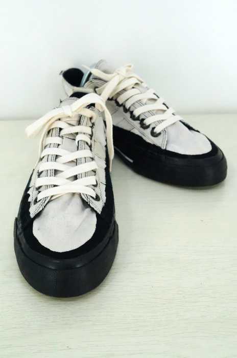 ISSEY MIYAKE (イッセイミヤケ) バイカラーキャンバススニーカー メンズ シューズ