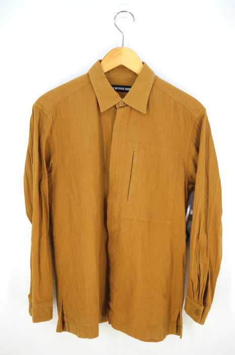 ISSEY MIYAKE MEN(イッセイミヤケメン) シワ加工コットンシャツ メンズ トップス