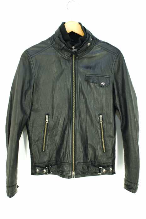 HAMNETT（ハムネット） レザージャケット シングルライダースジャケット メンズ アウター
