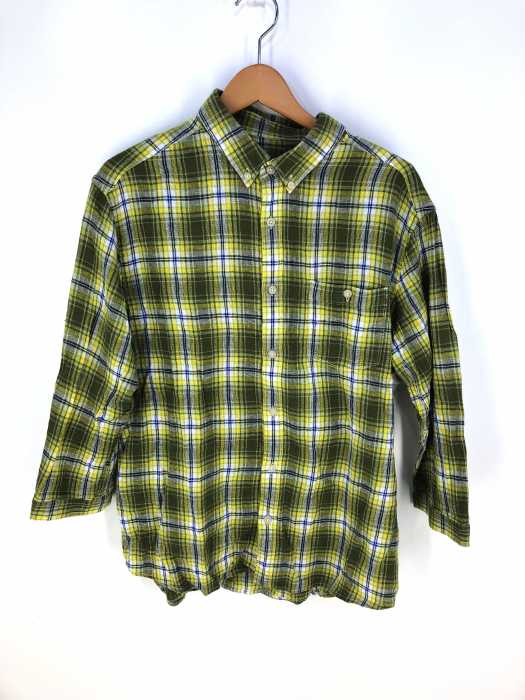 Eddie Bauer （エディーバウアー） ボタンダウンチェック柄シャツ メンズ トップス