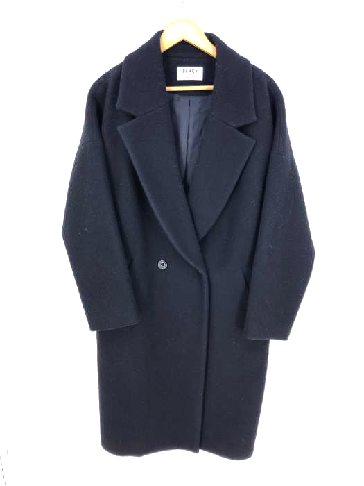 BLACK by moussy(ブラックバイマウジー) Big collar coat レディース アウター