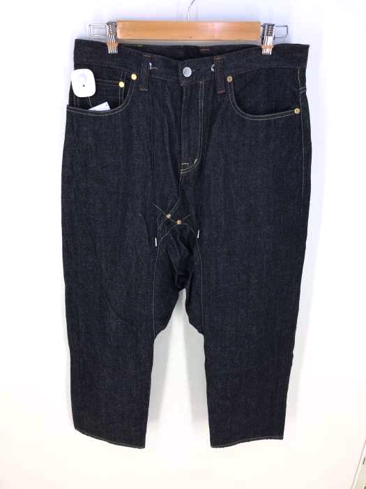 FUMITOGANRYU（フミトガンリュウ） Sarrouel cropped denim pants メンズ パンツ