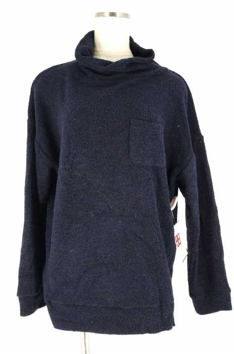 natural couture NICE CLAUP (ナチュラルクチュール ナイスクラップ) ボトルネックパイルトップス レディース トップス