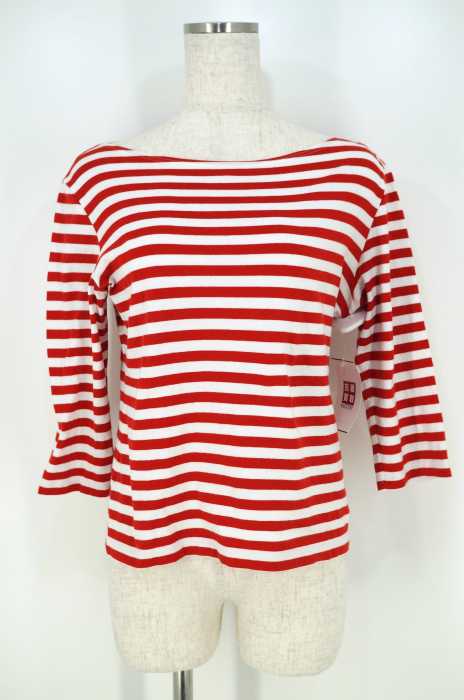 marimekko (マリメッコ) ボーダーカットソー バスクシャツ レディース トップス