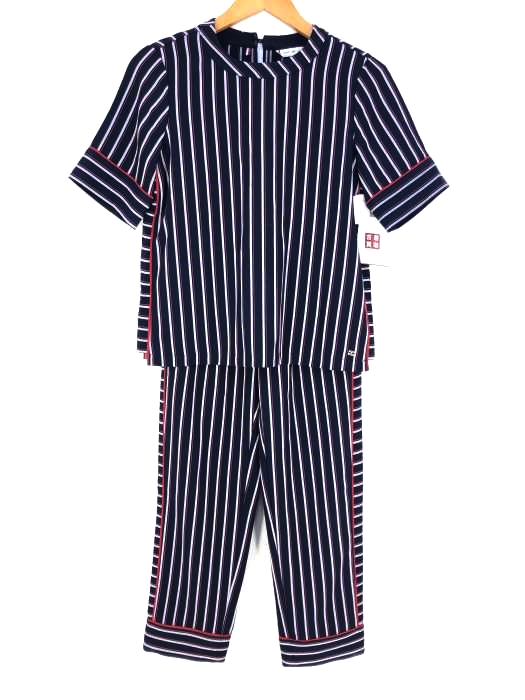 TOMMY HILFIGER（トミーヒルフィガー） ストライプ パンツセットアップ レディース セットアップ
