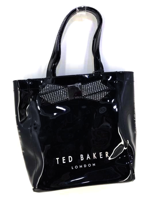 TED BAKER（テッドベーカー） エナメルリボンモチーフハンドバッグ レディース バッグ