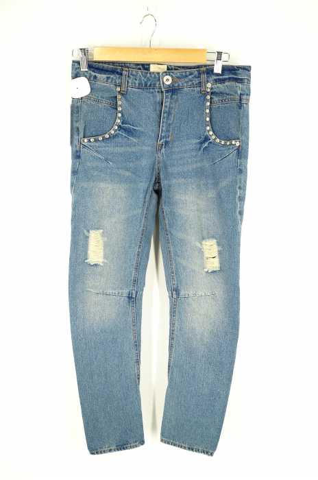 Ungrid （アングリッド） スタッズサルエルデニム レディース パンツ