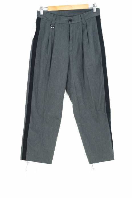 uniform experiment (ユニフォームエクスペリメント) 2TUCK SIDE LINE RELAX FIT PANT メンズ パンツ