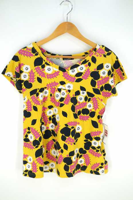 marimekko （マリメッコ） 花柄Tシャツ レディース トップス