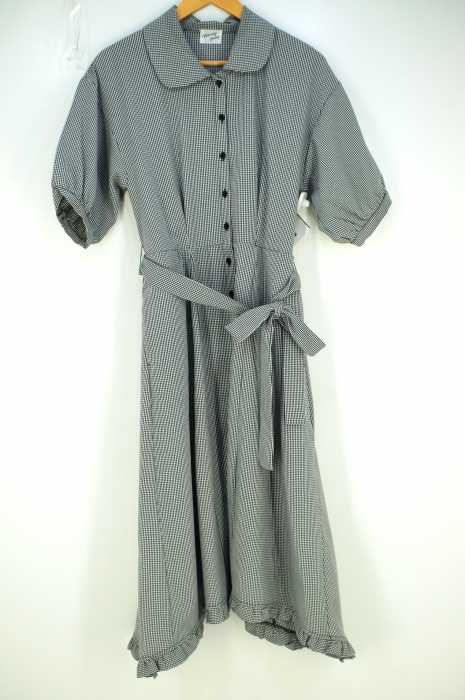 Merry Jenny メリージェニー チェック 裾フリル ワンピース レディース ワンピース ブランド古着買取販売バズストア