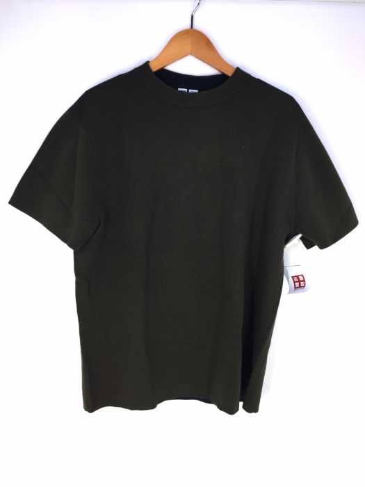 UNIQLO U（ユニクロユー） コットンクルーネックセーター メンズ トップス