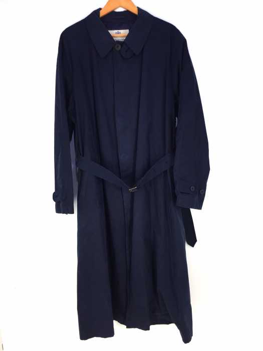 AQUASCUTUM (アクアスキュータム) ENGLAND製 ベルト付きトレンチコート メンズ アウター