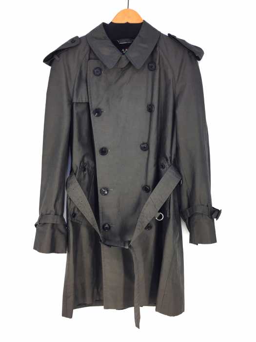 AQUASCUTUM （アクアスキュータム） ベルト付き　トレンチコート　 メンズ アウター