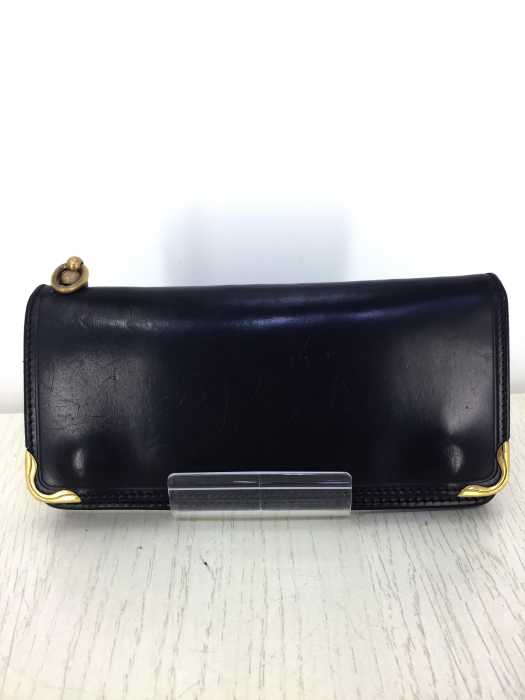 CRAMP(クランプ) UKブライドルレザー サイド金具 ロングウォレット 長財布 メンズ 財布・ケース