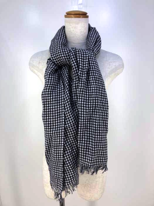 fog linen work(フォグリネンワーク) リネン ギンガムチェック 大判 レディース ファッション雑貨