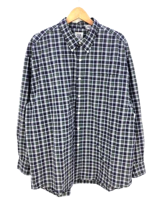 Gap（ギャップ） ボタンダウンチェックシャツ メンズ トップス