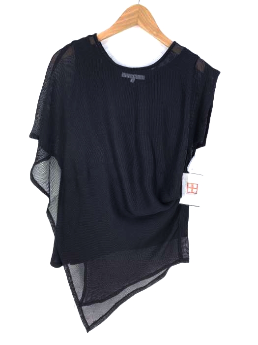 UN3D.(アンスリード) ASYMME SLD MESH TOP レディース トップス