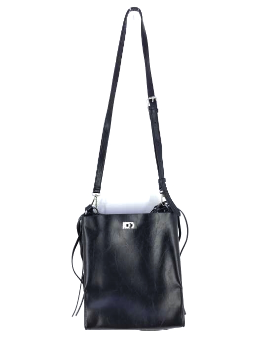 ZARA（ザラ） Dカン飾り フリンジ飾りフェイクレザーショルダーバッグ レディース バッグ
