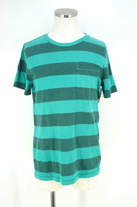 M.Nii (エムニーイ) ボーダーカットソー Tシャツ メンズ トップス