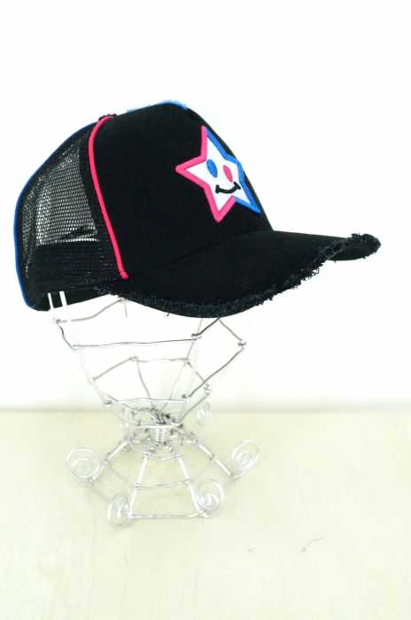 Starlean スターリアン スタースマイル刺繍メッシュキャップ メンズ 帽子 ブランド古着買取販売バズストア