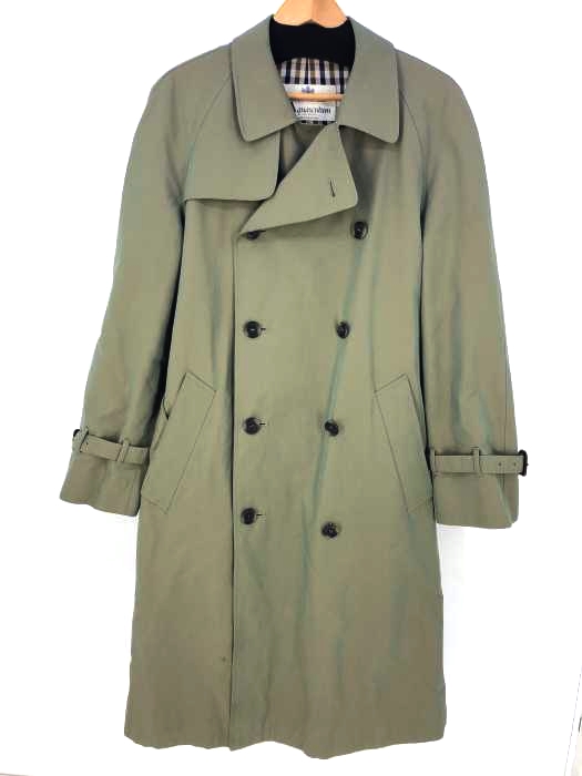 AQUASCUTUM(アクアスキュータム) 玉虫 イングランド製 コットン メンズ アウター