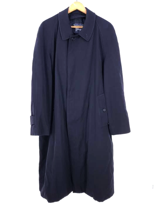 BURBERRY’S（バーバリーズ） イングランド製 ウールギャバ ステンカラーコート メンズ アウター