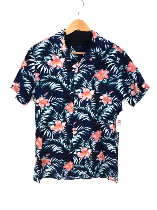 TOMMY HILFIGER（トミーヒルフィガー） 開襟 リネンアロハシャツ メンズ トップス