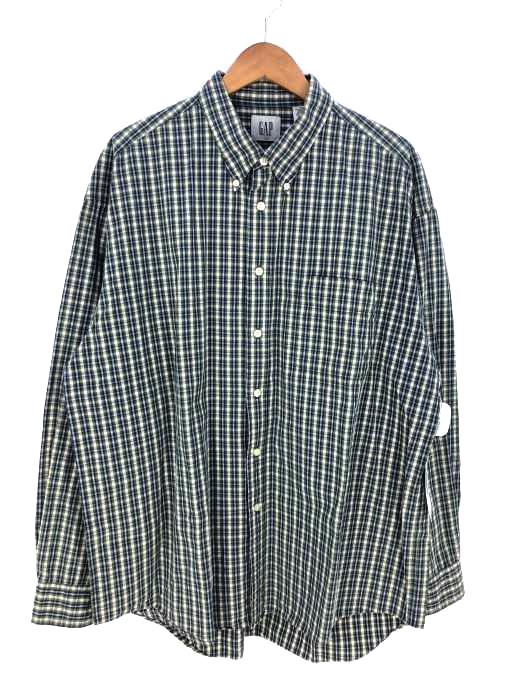 Gap（ギャップ） ボタンダウンチェックシャツ メンズ トップス