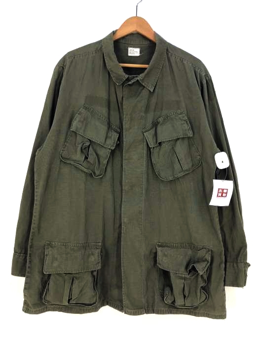 U.S.ARMY（ユーエスアーミー） 1968 ジャングルファティーグジャケット リップストップ メンズ トップス