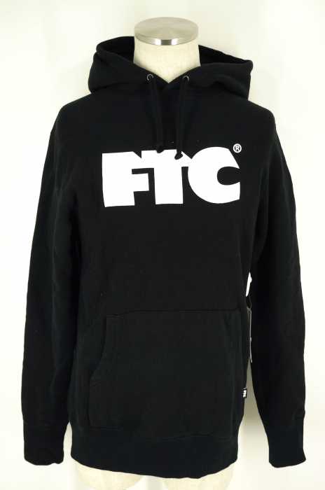 FTC (エフティーシー) 15AW ロゴプリント裏地起毛スウェットパーカー メンズ トップス