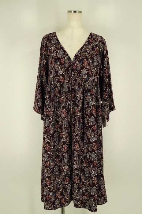 Pageboy ページボーイ 花柄七分袖ワンピース レディース ワンピース ブランド古着買取販売バズストア Pageboy ページボーイ 花柄七分袖ワンピース レディース ワンピース ブランド古着買取販売バズストア