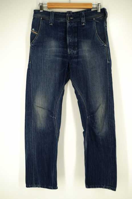 DIESEL （ディーゼル） GUALBON 008TA 加工デニムパンツ メンズ パンツ