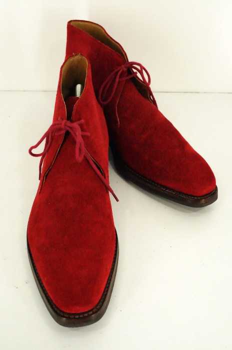 CROCKETT&JONES (クロケットアンドジョーンズ) TETBURY スウェードチャッカブーツ メンズ シューズ