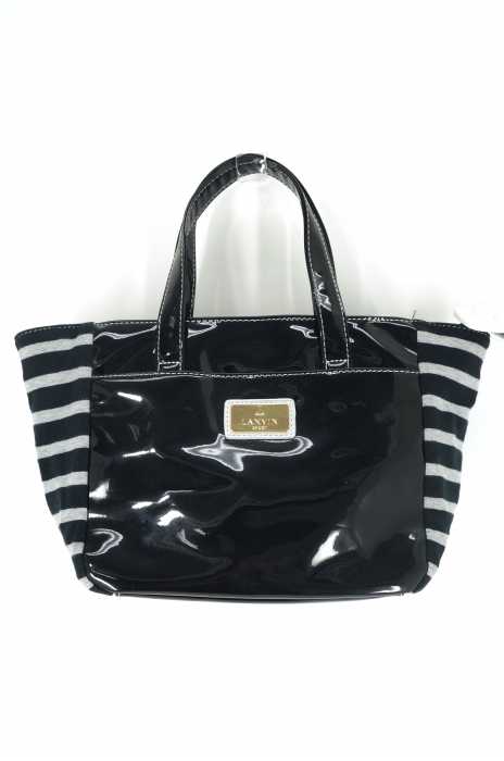 LANVIN SPORT (ランバンスポーツ) レザー切替ミニポーチ レディース バッグ