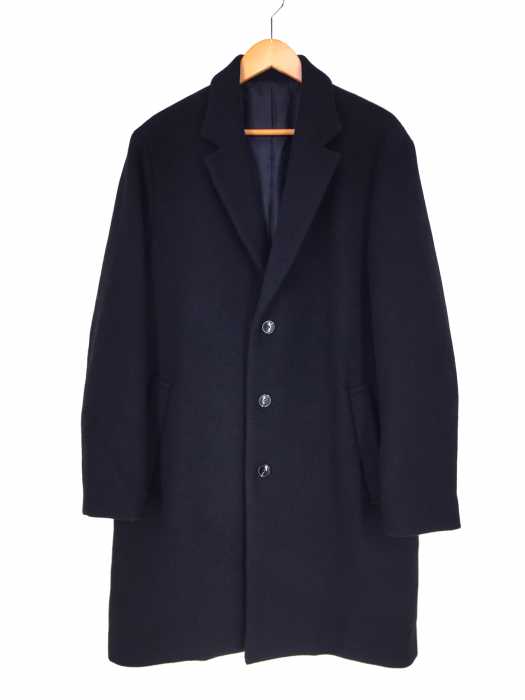 GIORDANO（） 比翼ウール混コート メンズ アウター