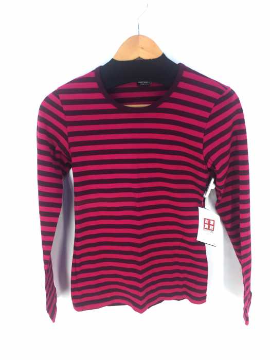 marimekko （マリメッコ） ボーダークルーネックロングスリーブTシャツ メンズ トップス
