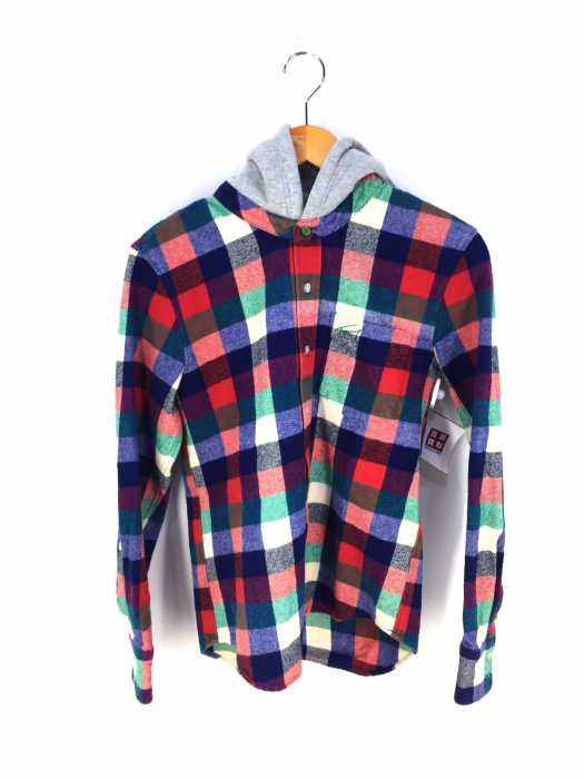 TOMMY（トミー） フーディー　ブロックチェック　シャツ レディース トップス