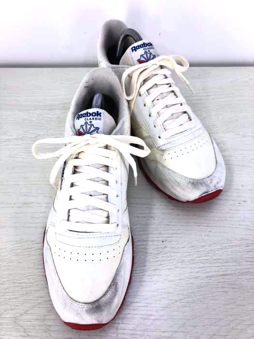 REEBOK CLASSIC(リーボッククラシック) CL LEATHER BASIC クラシックレザー DV5073 ABC-MART WHT/RED/RYL メンズ シューズ