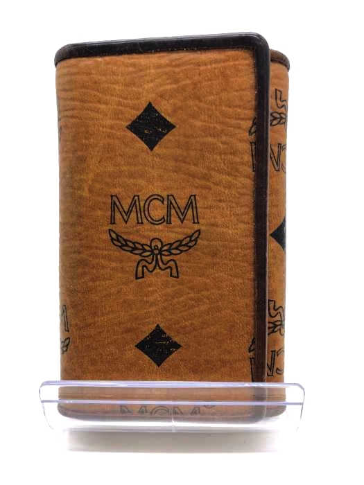MCM（エムシーエム） キーリング付ロゴグラム6連レザーキーケース メンズ 財布・ケース