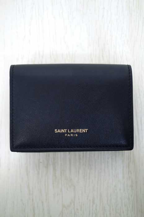 Saint Laurent （サンローラン） レザーミニウォレット 財布 メンズ ファッション雑貨