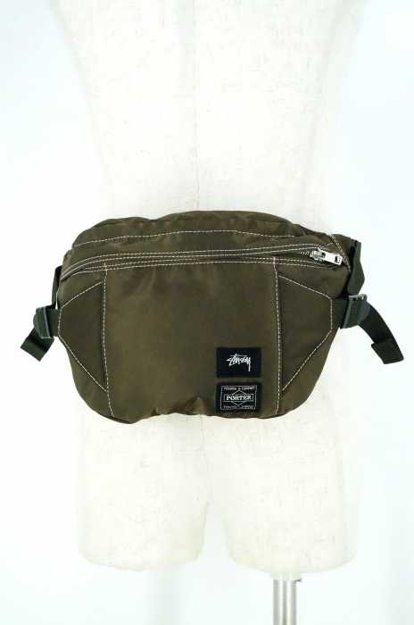 STUSSY PORTER コラボ ウエストバック PORTER×STUSSY ウエストバック（PORTER STUSSY ステューシー