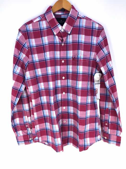 AMERICAN EAGLE OUTFITTERS （アメリカンイーグルアウトフィッターズ） チェックボタンダウンシャツ レディース トップス