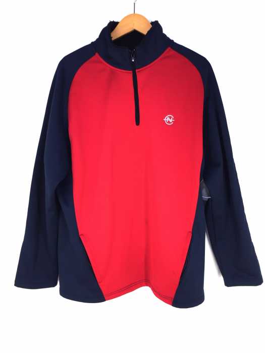 NAUTICA COMPETITION　（ノーティカコンプレッション） ハーフジップラグランデザインスウェット メンズ アウター