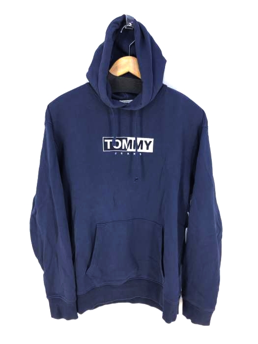 tommy jeans（トミージーンズ） ボックスロゴパーカー メンズ トップス