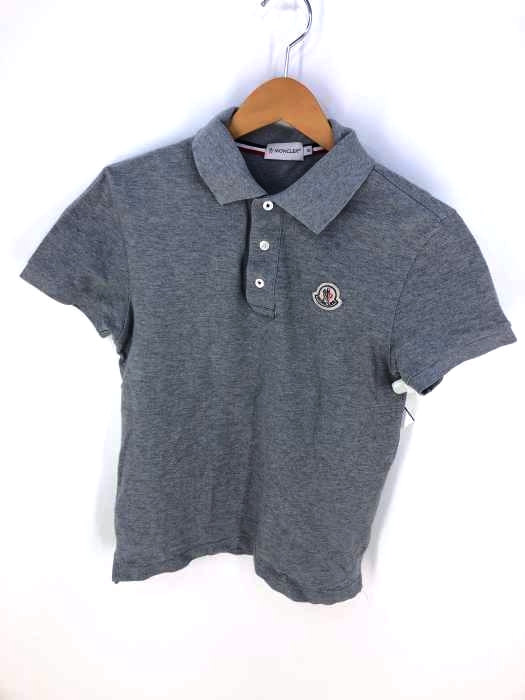 MONCLER(モンクレール) 鹿の子ポロシャツ ワッペン メンズ トップス