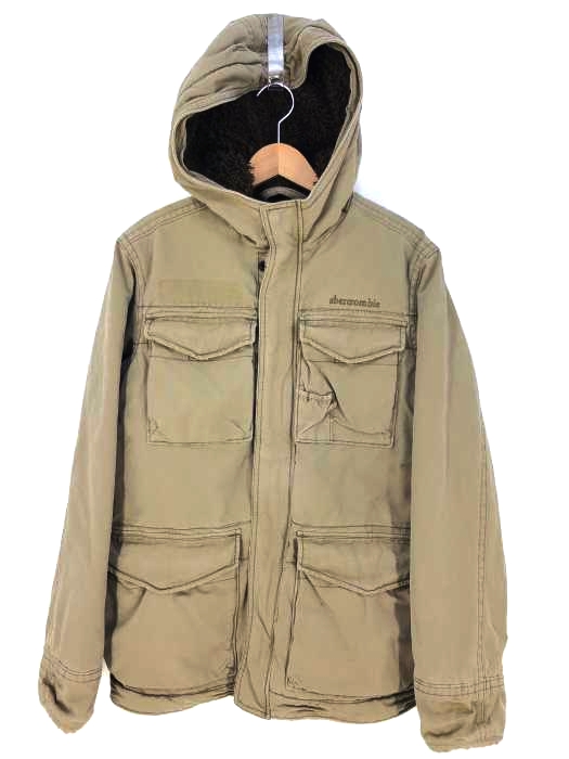 Abercrombie & Fitch（アバクロンビーアンドフィッチ） フーデッドミリタリージャケット レディース アウター