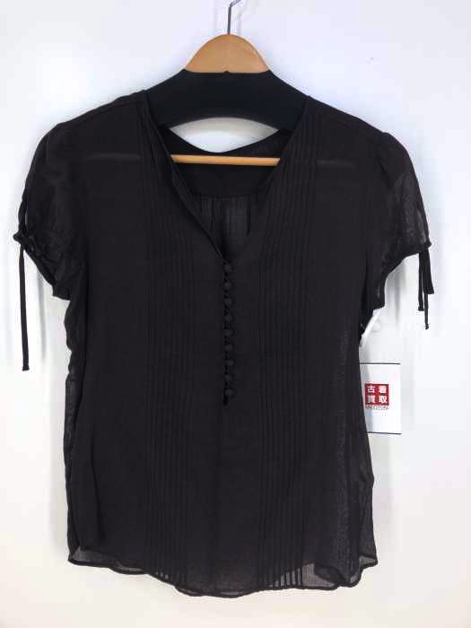 MACPHEE（マカフィー） シースルーレーヨンブラウス レディース トップス