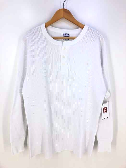 WALLA WALLA SPORT（ワラワラスポーツ） ヘンリーネックワッフルカットソー メンズ トップス