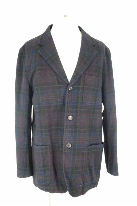 COMME des GARCONS HOMME （コムデギャルソンオム） AD2001 3Bチェックテーラードジャケット メンズ アウター