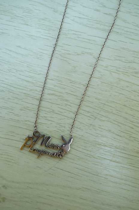 #ヒステリックグラマー　プレイボーイコラボネックレス　SV925 HYSTERIC GLAMOUR×PLAY BOY （ヒステリックグラマー×プレイボーイ
